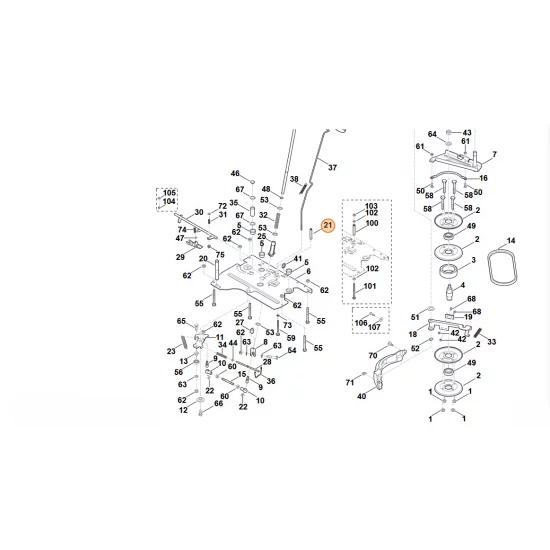 STIHL  Tulejka odległościowa 6170 763 0706